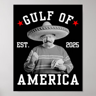 Poster Trump Merveilleux Chemise Golfe Des États-Unis Amé