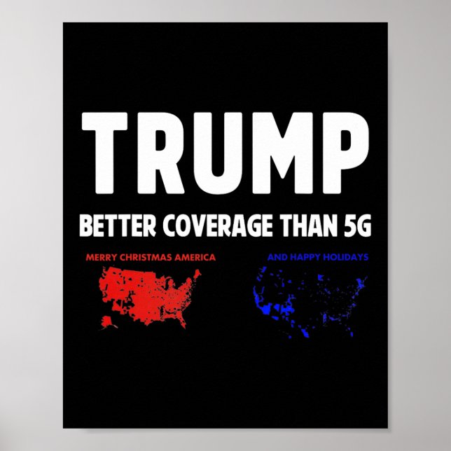 Poster Trump Mieux couvrir la politique (Devant)