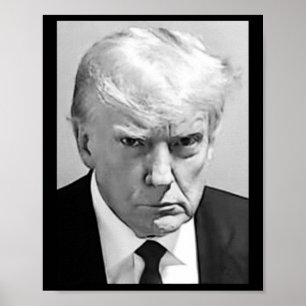 Poster Trump Mug Shot - Donald Trump Mug Shot