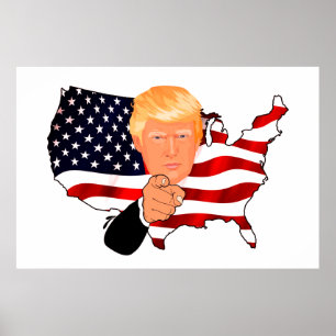 Poster Trump Politican