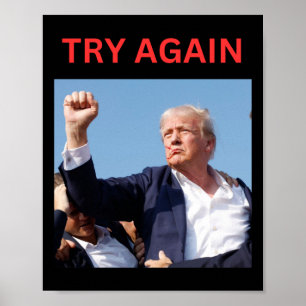 Poster Trump réessaie