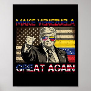Poster Trump rend à nouveau la Vénézuela grande _6