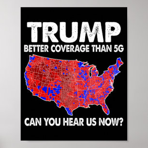 Poster Trump : une meilleure couverture que 5g Carte Trum