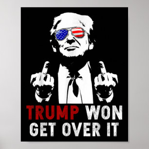 Poster Trump va s'en remettre à Patriotic Pro Trump Anti