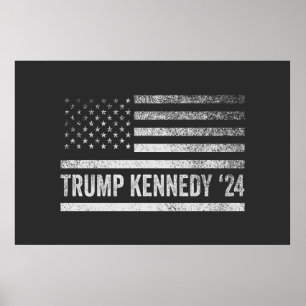 Poster Trump Vance Kennedy reprend l'Amérique
