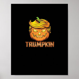 Poster Trumpkin - Citrouille d'Halloween