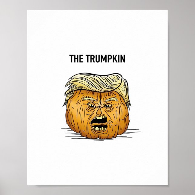 Poster Trumpkin Classic & Basic Design (Devant)