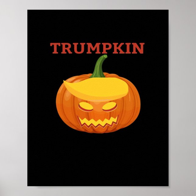 Poster Trumpkin Jack-O-Lantern Classique (Devant)