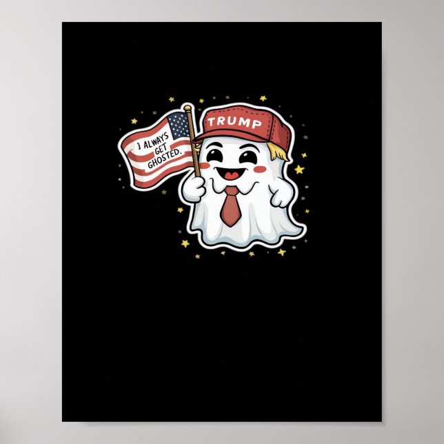 Poster Trumpkin, J'Ai Toujours Écouté, Halloween, Éffraya (Devant)