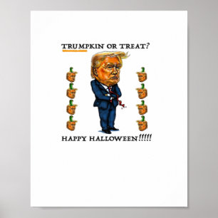 Poster Trumpkin Ou Traiter Classique