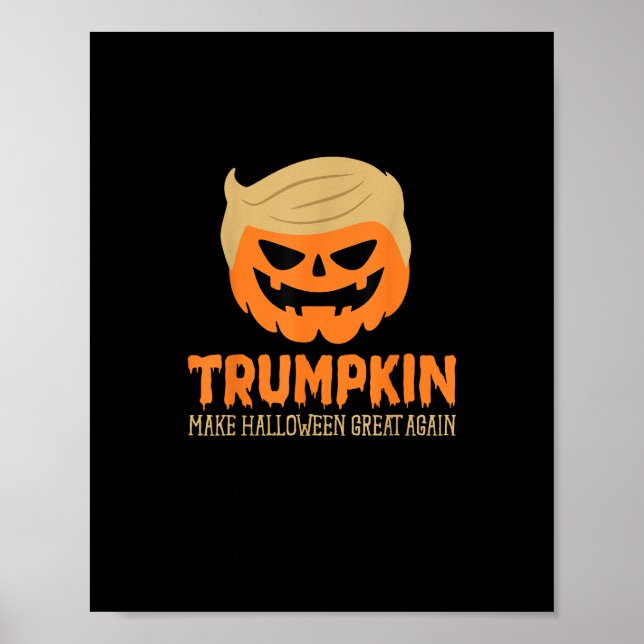 Poster Trumpkin rend Halloween grand à nouveau Jack-o'-la (Devant)