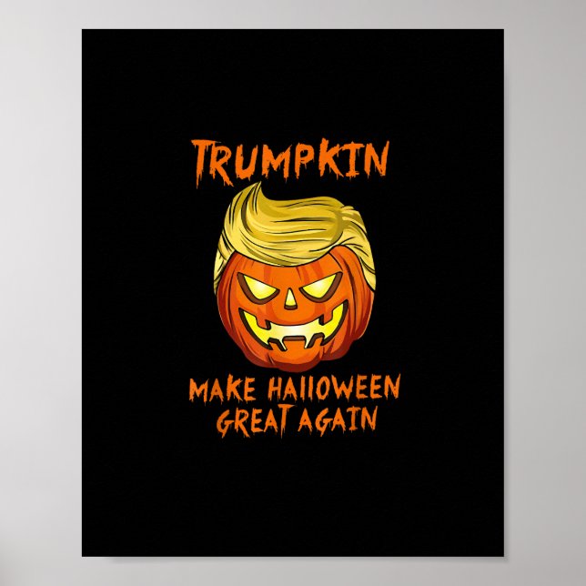 Poster Trumpkin rend Halloween grand à nouveau Jack-o'-la (Devant)