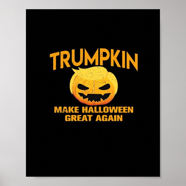 Poster Trumpkin rend Halloween grand à nouveau - Sloth Pa (Devant)