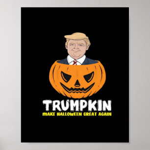 Poster Trumpkin Rendre Halloween grand à nouveau classiqu