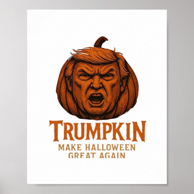 Poster Trumpkin... Rendre Halloween plus grand (Devant)