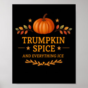Poster Trumpkin Sce Et Tout La Glace Automne Hallow Autom