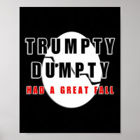 Trumpty Dumpty A Eu Un Grand Oeuf Cracké Automne D