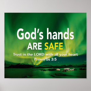 Poster TRUST IN THE LORD Christian