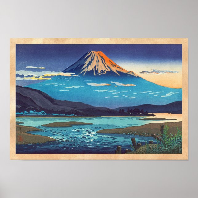 Poster Tsuchiya Koitsu Tokaido Fujikawa (Devant)