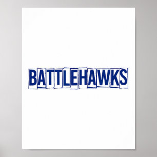 Poster Ttlehawks St. Louis Footll Tailgate Kakaw 2