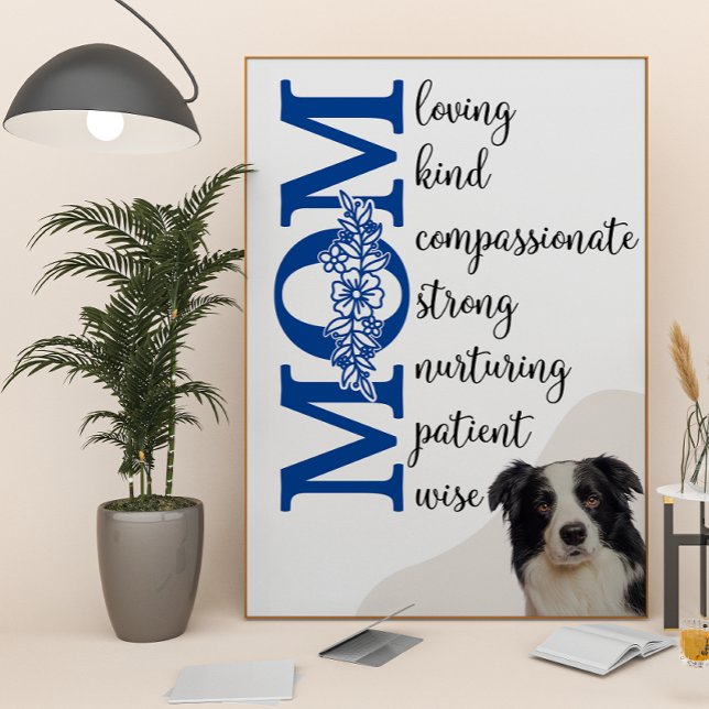 Poster Tu aimes maman...de votre frontière Collie (Créateur téléchargé)