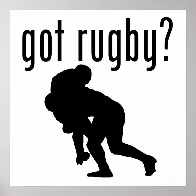Poster tu as du rugby ? (Devant)