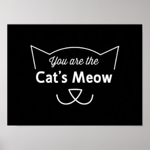 Poster Tu es le Meow du chat