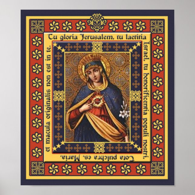 Poster Tu gloria Jerusalem Pictura (Devant)