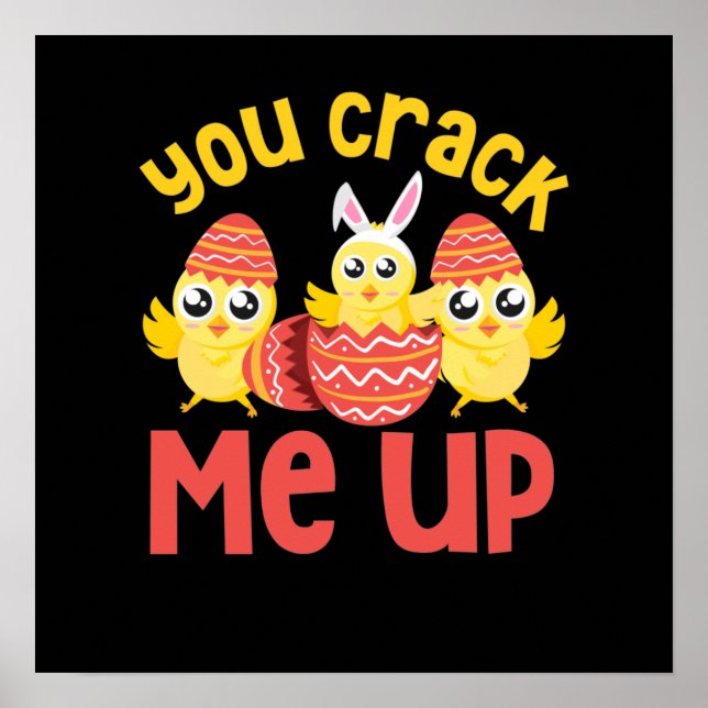 Poster Tu M'As Frappé Les Poussins De Pâques (Devant)