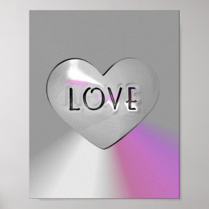 Poster Tu Me Remplis Le Coeur Avec Amour