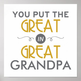 Poster Tu mets le grand au grand grand-père