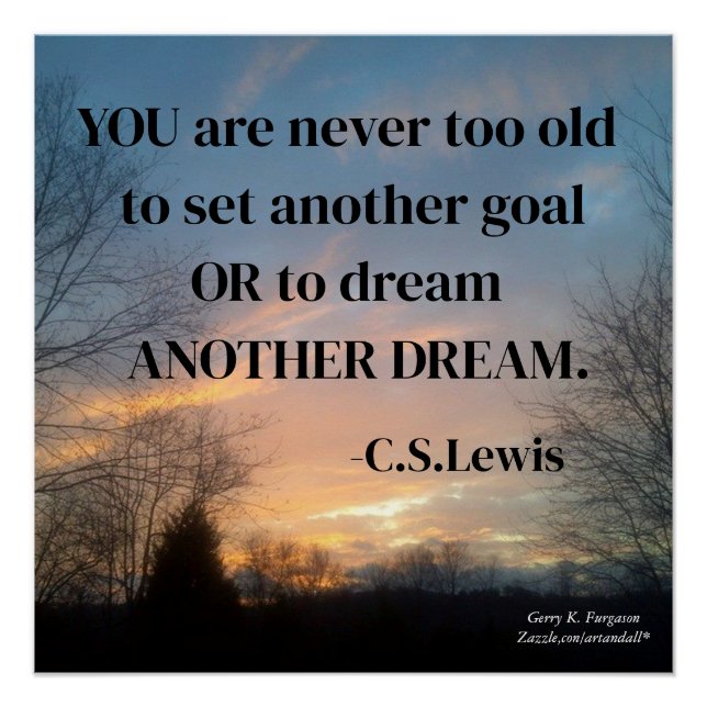 POSTER TU N'ES JAMAIS TROP VIEILLE (Devant)