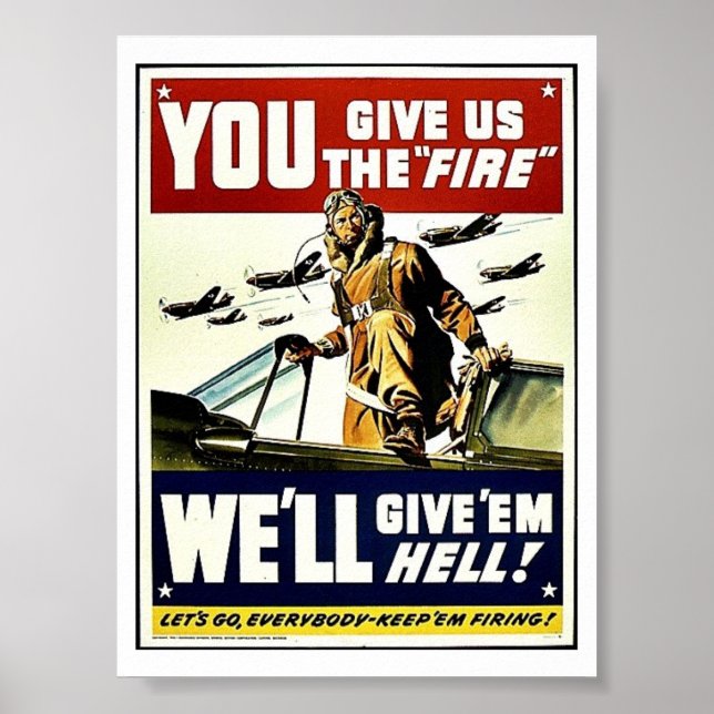 Poster Tu Nous Donne Le Feu (Devant)