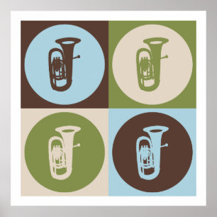 Poster Tuba d'art de bruit