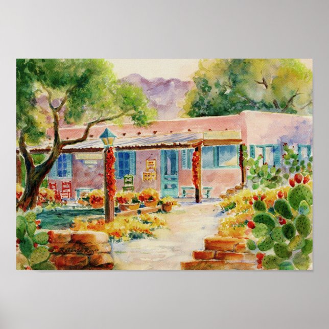 Poster Tubac Historical Society 1903 Canvas Print (Devant)