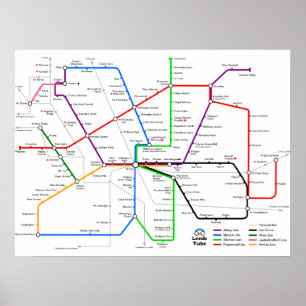 Poster Tube de Leeds