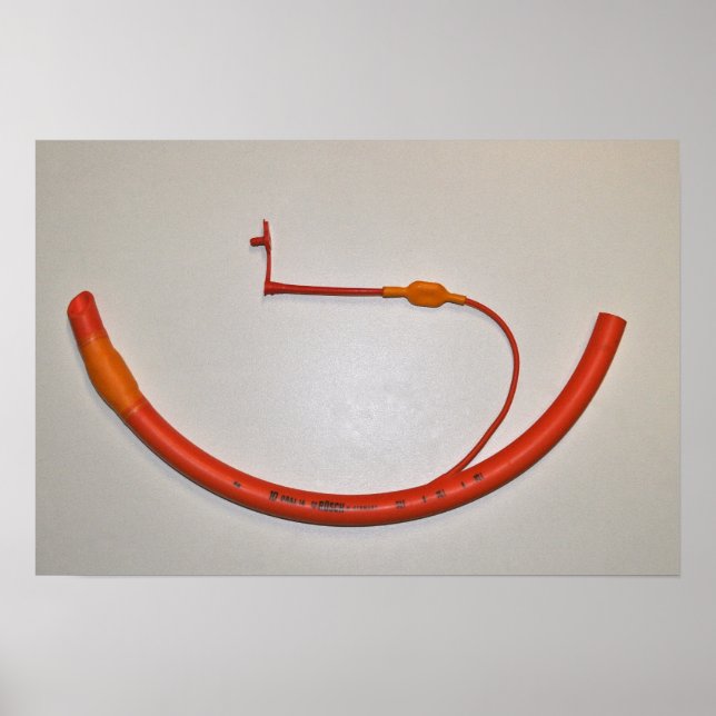 Poster Tube endotracheal d'Oxford (Devant)