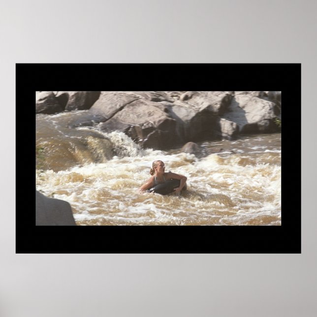 Poster Tuber Ozark White ewater (Devant)