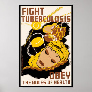 Poster Tuberculose de combat