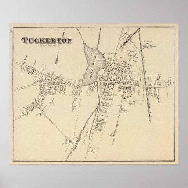 Poster Tuckerton, New Jersey (Devant)