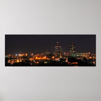 Poster Tucson la nuit