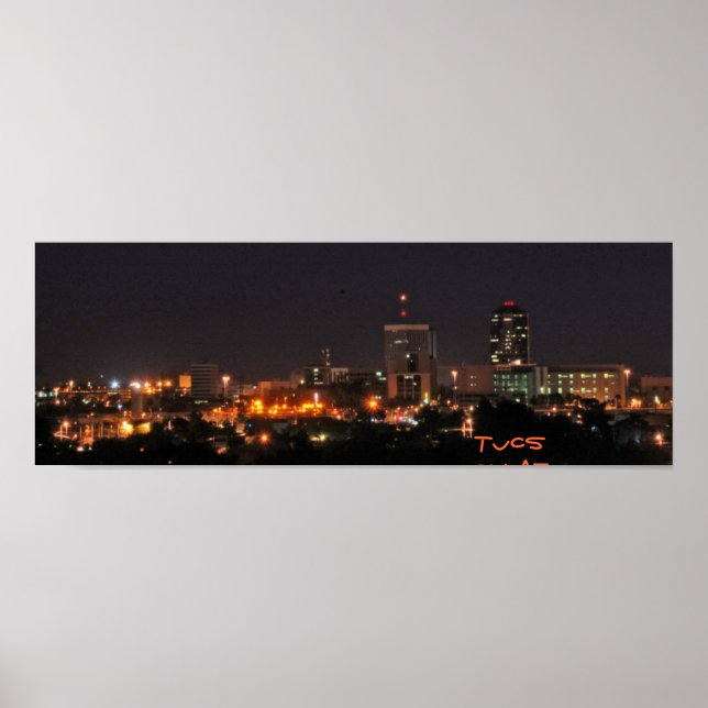 Poster Tucson la nuit (Devant)