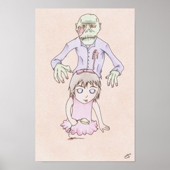 Poster tuer des fleurs (Devant)