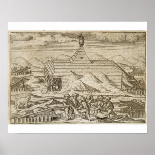 Poster Tueur d'équipage et pelage d'ours, à l'extérieur d