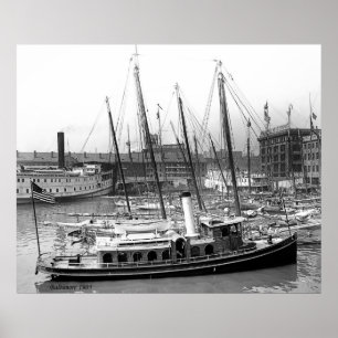 Poster Tug & Luggers