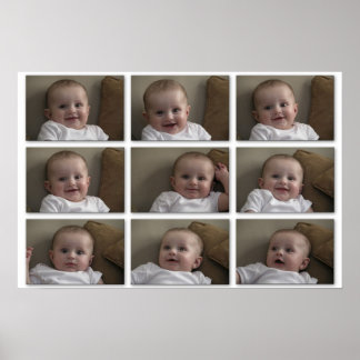 Poster Tuiles pour bébés