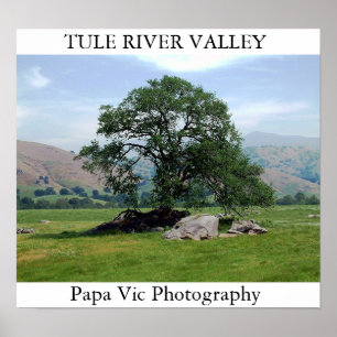 POSTER TULE RIVER VALLEY