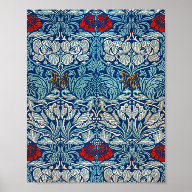 Poster Tulip Et Rose (1890) De William Morris (Devant)