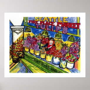Poster Tulip Lady