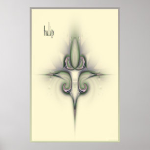 Poster tulipe